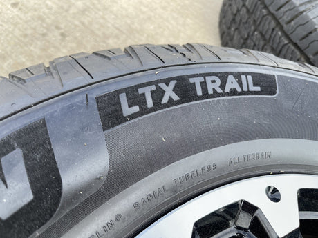 18" Toyota Tundra TRD OEM black wheels rims 75273 Sequoia 2024 2025 2026 Texas Truck Tire