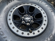17" Ford F-150 Raptor OEM BEADLOCK rims wheels 10459 95210 BFG KO2 37" tires NEW Texas Truck Tire