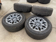 22" Hummer EV HEV 2500 OEM 8x165 14094 wheels rims 2022 2023 2024 2025 2026 Texas Truck Tire