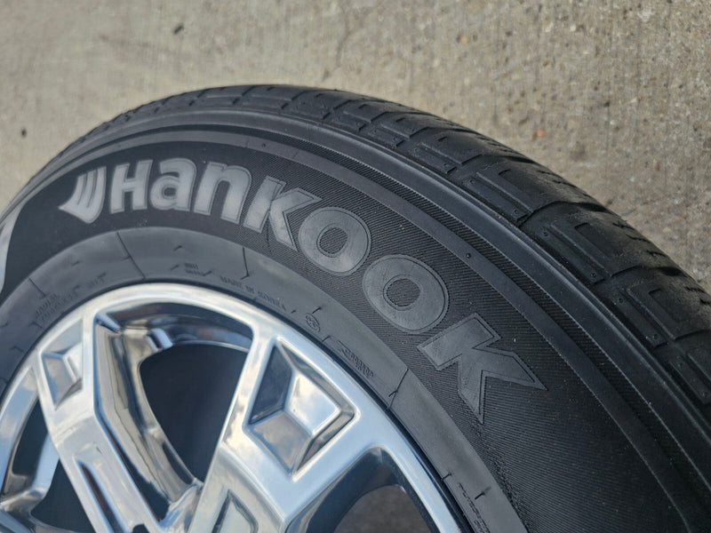 18" Ford F-150 Expedition OEM chrome rim wheel tire 10343 spare 2024 2025 2026 Texas Truck Tire