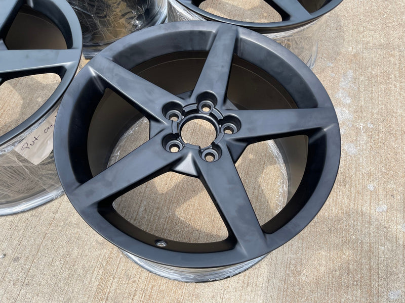 19" 19x10 Chevy Corvette C6 OEM 5209 5106 rims wheels 2008 2009 2016 2017 NEW Texas Truck Tire