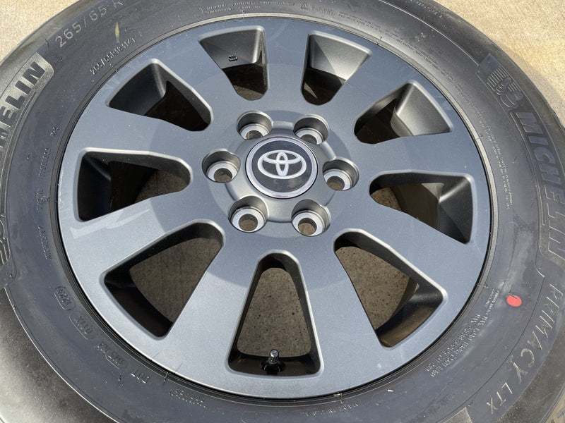 18" Toyota Land Cruiser OEM wheel rim 95952 75304 Tundra Sequoia 2025 2026 NEW Texas Truck Tire
