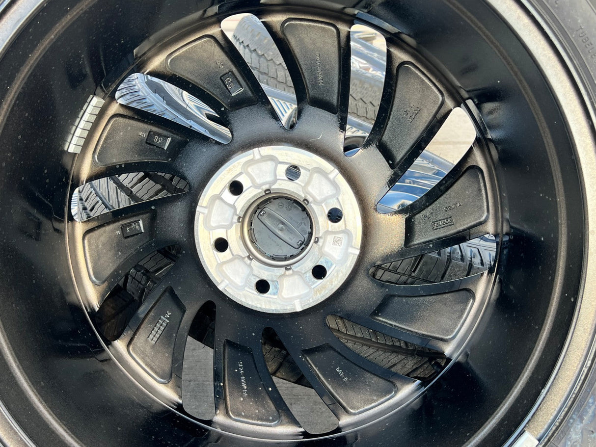22" Lincoln Navigator OEM 10665 rims wheels BLACK LABEL 2025 2026 NEW Texas Truck Tire