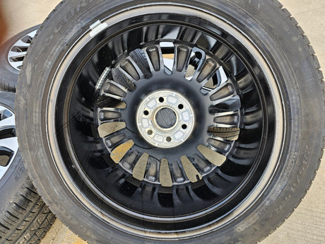 22" Lincoln Navigator OEM rims wheels 10499 95383 Black Label 2023 2024 2025 Texas Truck Tire