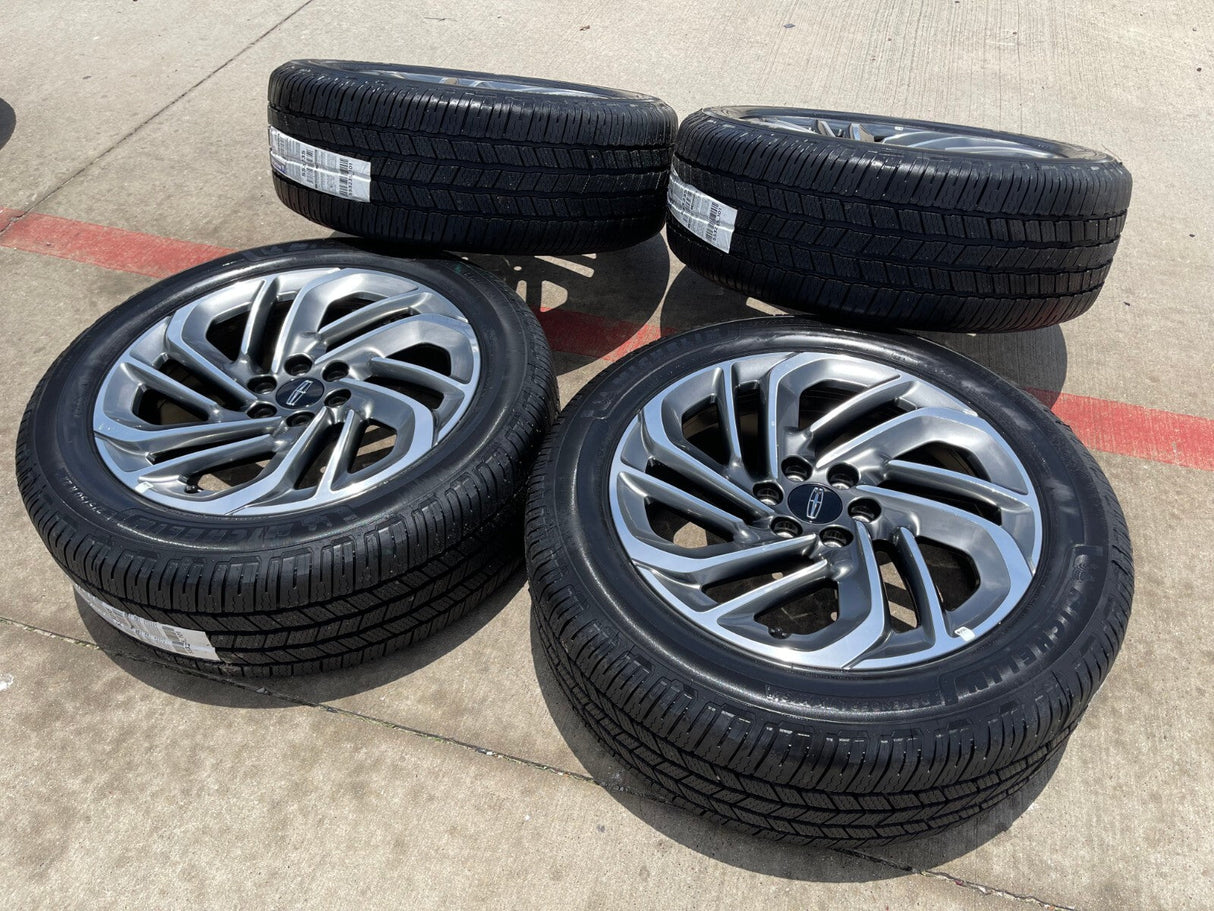 22" Lincoln Navigator OEM 94225 rims wheels BLACK LABEL 2025 2026 MICHELIN NEW Texas Truck Tire