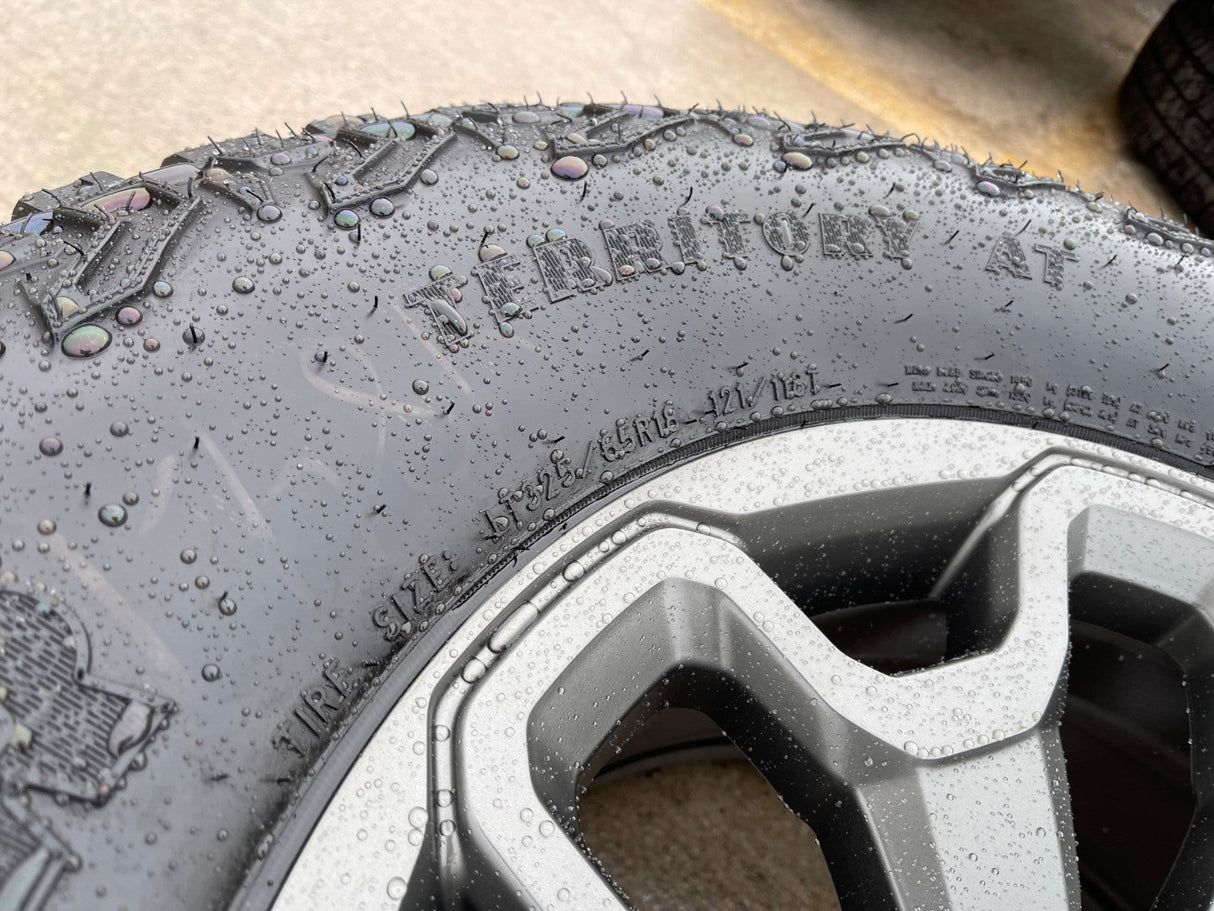18" Dodge Ram 1500 TRX RHO Gray OEM 66002 wheel rim TERRITORY A/T 35" Texas Truck Tire