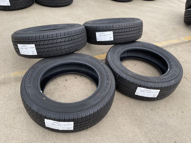 (4) 265/60/20 Yokohama Geolander X-CV tires NEW Sierra Tundra Silverado Texas Truck Tire