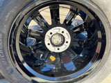 21" Lexus LX570 Toyota Land Cruiser OEM 74341 black wheels rims tires NEW Texas Truck Tire