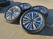 22" Infiniti QX80 QX56 Nissan Titan Armada OEM 94236 wheels rims 2025 2026 NEW Texas Truck Tire