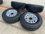 17" Chevy Silverado GMC Sierra 2500 OEM 5948 wheels rims FIRESTONE X/T 33" Texas Truck Tire