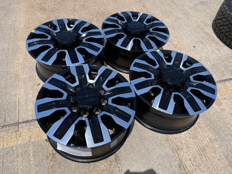 20" Chevy Silverado ULTIMATE 2500 3500 OEM 5958 14138 wheels rims 2024 2025 2026 Texas Truck Tire
