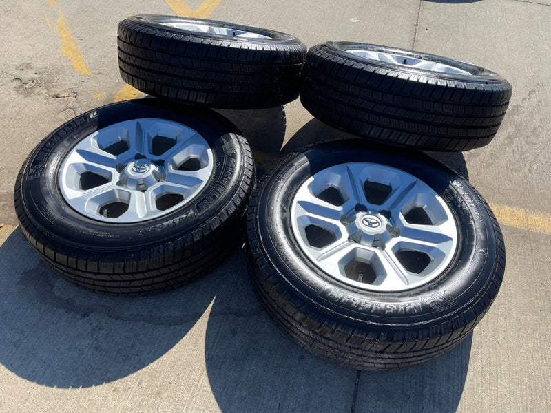 17" 4Runner Toyota Tacoma OEM wheels rims 75153 FJ MICHELIN Texas Truck Tire