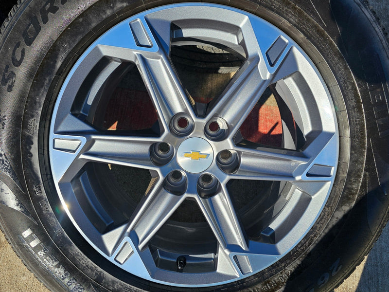 18" Chevy Blazer Traverse GMC Acadia OEM 14083 wheels rims tires PIRELLI Texas Truck Tire
