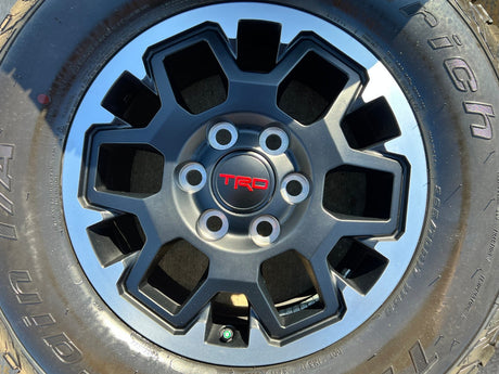 17" Toyota Tacoma 4Runner TRD OEM 10638 wheels rims 2024 2025 2026 BFG NEW Texas Truck Tire