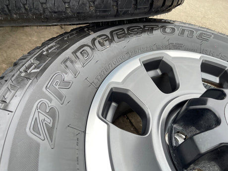 18" Ford F-250 F-350 OEM TREMOR 10482 rims wheels 2024 2025 2026 BRIDGESTONE Texas Truck Tire