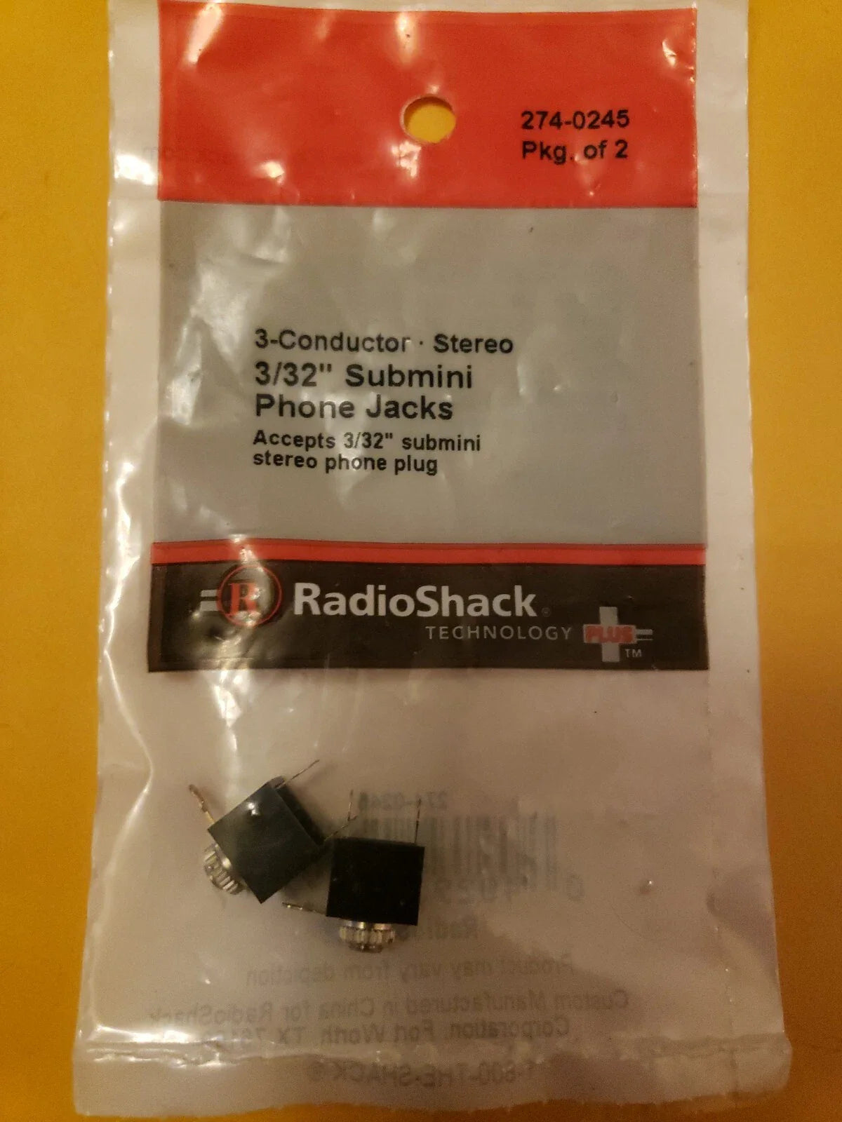 Radio Shack Submini Inline Stereo Jacks, TekShack