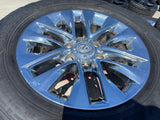 18" Lexus GX460 GX470 Tacoma 4Runner OEM CHROME wheels rims 74297 tires Texas Truck Tire