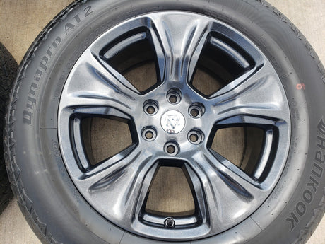 20" Dodge Ram 1500 OEM Laramie wheels rims 2674 tires NEW Texas Truck Tire