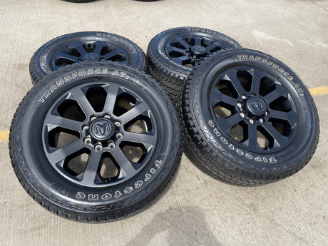 20" Dodge Ram 2500 3500 LARAMIE OEM 2700 wheels rims 2023 2024 2025 2026 NEW Texas Truck Tire