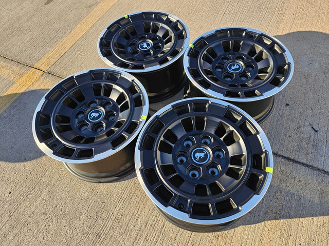 (4) 17" Ford Bronco wheels rims OEM 22025 Ranger 2023 2024 2025 2026 NEW Texas Truck Tire