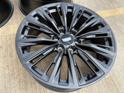 22" Cadillac Escalade V V600 Platinum OEM ORIGINAL wheel rim 2023 2024 2025 NEW Texas Truck Tire