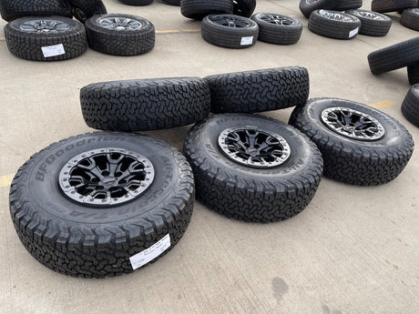 17" Ford F-150 Raptor Bronco R OEM BEADLOCK 51222 rims wheels 2025 2026 NEW 37" Texas Truck Tire