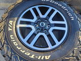 (4) 17" INEOS Grenadier OEM black wheels rims 8775 tires 2024 2025 2026 NEW BFG Texas Truck Tire