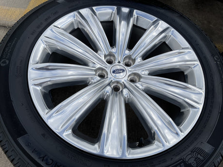 20" Ford Explorer Limited OEM rims wheels 10269 Lincoln Aviator MICHELIN Texas Truck Tire