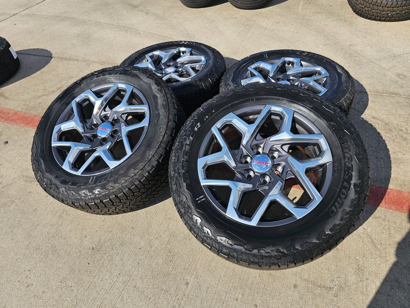20" GMC Sierra Yukon AT4 95369 OEM wheels rims Tahoe Silverado 2023 2024 2025 Texas Truck Tire