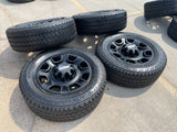 20" Ford F-250 F-350 OEM Lariat Platinum wheels rims 10486 tires 2025 2026 NEW Texas Truck Tire