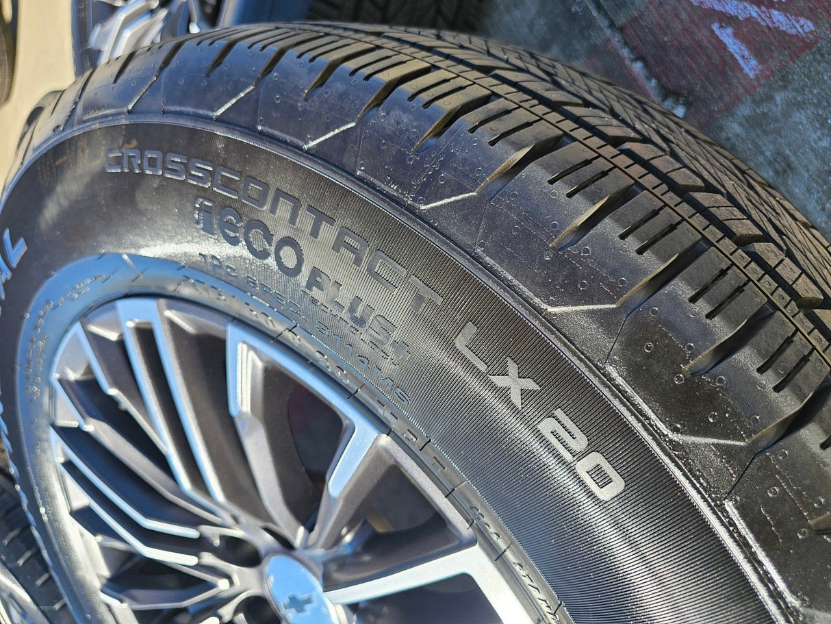 20" Chevy Silverado Tahoe GMC Sierra Yukon OEM wheels rims 2025 2026 NEW Texas Truck Tire