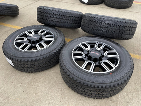 20" GMC Sierra AT4 2500 3500 OEM wheels rims 5950 Silverado 2023 2024 2025 2026 Texas Truck Tire