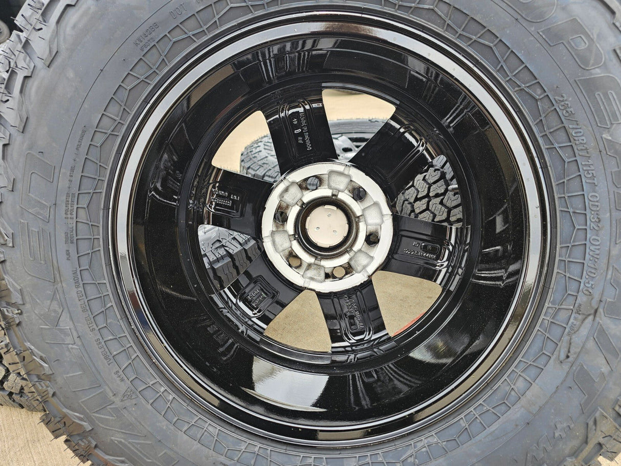 17" Ford F-150 OEM black Tremor rims wheels 10339 2023 2024 2025 2026 NEW Texas Truck Tire