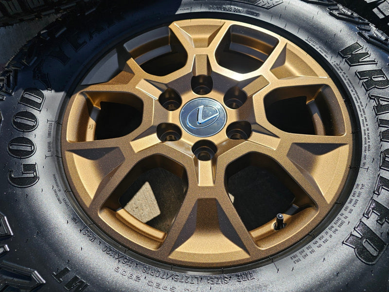 18" Lexus GX550 OEM 10544 wheels rims BRONZE Toyota Land Cruiser Tundra NEW Texas Truck Tire