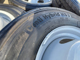 19.5" Ford F-450 Dually F-550 rims wheels RAM 4500 OEM 10x225 CONTINENTAL Texas Truck Tire