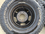 17" Dodge Ram 3500 Dually Laramie 8x200 wheels rims 2703 2704 OEM COOPER Texas Truck Tire