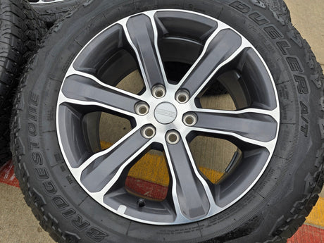 20" Jeep Grand Wagoneer OEM wheels rims 95262 9278 Ram 1500 DISCOUNTED Texas Truck Tire