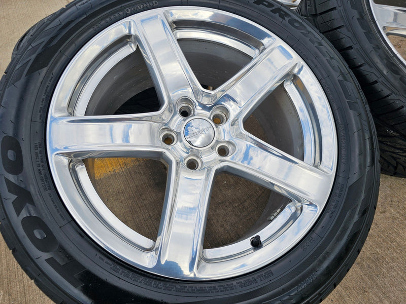 20" Jeep Grand Cherokee SRT Trackhawk OEM 9172 wheels rims tires NEW Texas Truck Tire