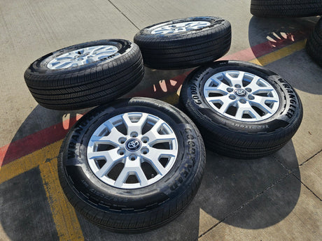 17" Toyota Tacoma 4Runner TRD OEM 94254 10637 wheels rims 2025 2026 GOODYEAR Texas Truck Tire