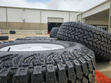 17" Ford Bronco HERITAGE Stroppe Edition 10463 OEM wheels rims white 2025 2026 Texas Truck Tire