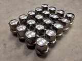 (20) OEM Dodge RAM 1500 Charger Challenger SRT lug nuts polished OE 14x1.5 Texas Truck Tire