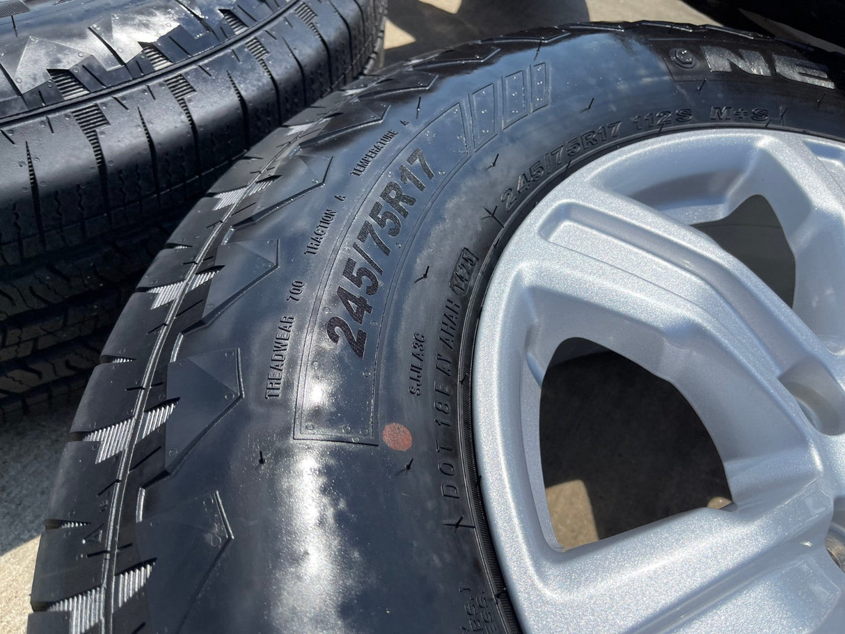 17" Ford Ranger Bronco wheels rims OEM 10228 tires 2022 2023 2024 2025 2026 NEW Texas Truck Tire