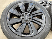 22" Lincoln Navigator OEM rims wheels Black Label 95384 10496 tires PIRELLI NEW Texas Truck Tire