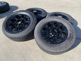 20" Ford F-250 F-350 OEM black TREMOR 10299 10484 wheels rims 2023 2024 2025 NEW Texas Truck Tire