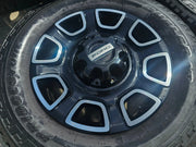 20" Ford F-250 F-350 OEM Lariat Platinum wheels rims 10486 tires 2024 2025 Texas Truck Tire