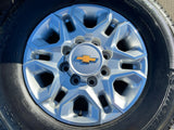 18" Chevy Silverado 2500 3500 OEM 5959 wheels rims MICHELIN LTX A/T2 NEW Texas Truck Tire