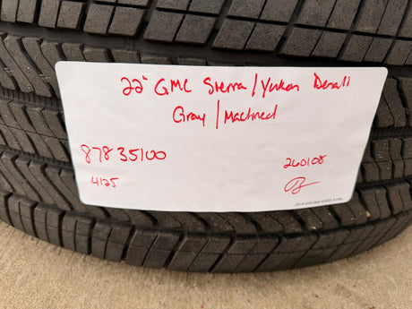22" GMC Yukon Sierra DENALI OEM wheels rims Tahoe tires 2024 2025 2026 NEW Texas Truck Tire
