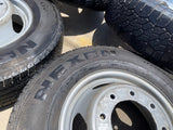 17" Chevy Silverado GMC Sierra 3500 Dually rims wheels OEM 5519 5520 8094 Texas Truck Tire