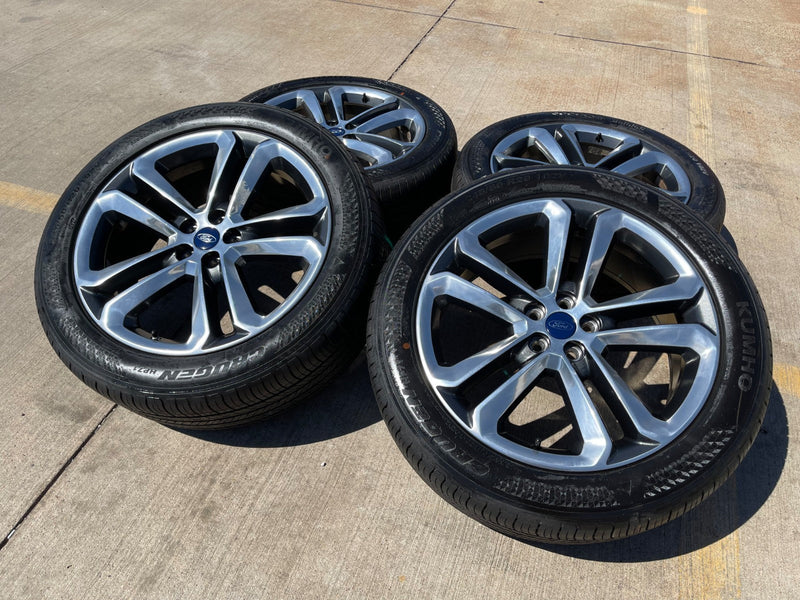 20" Ford Edge OEM 10047 rims wheels Escape Maverick Lincoln Continental MKX MKC Texas Truck Tire