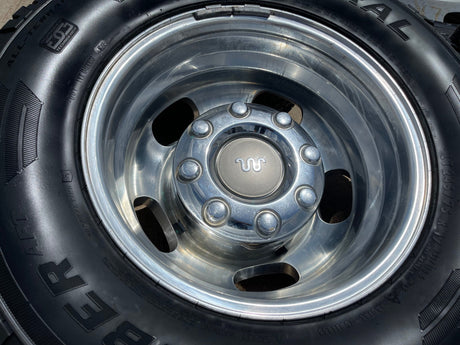 17" Ford F-350 Dually OEM 10477 10478 rims wheels 2024 2025 2026 GENERAL A/T NEW Texas Truck Tire